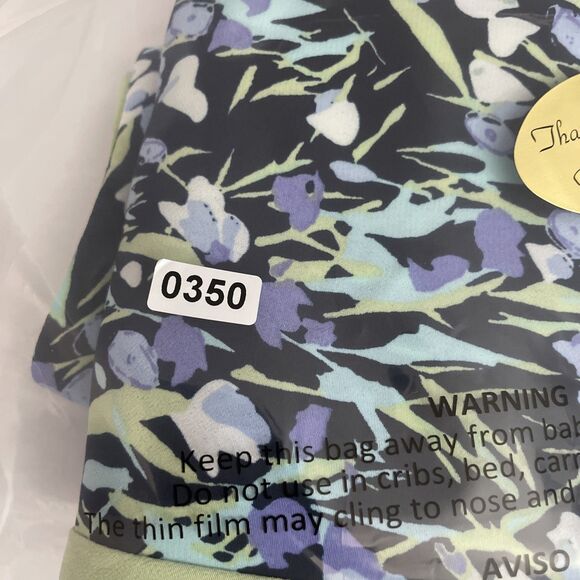 Requirements Lime Green Multicolor Floral Skirt 18 Pleated Side Zip Y2K - Picture 5 of 8